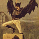 An illustration of Spring-Heeled Jack in action, from a late 19th-century penny dreadful (artist unknown). (Image: Public domain)